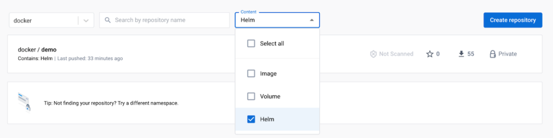 Helm type selection