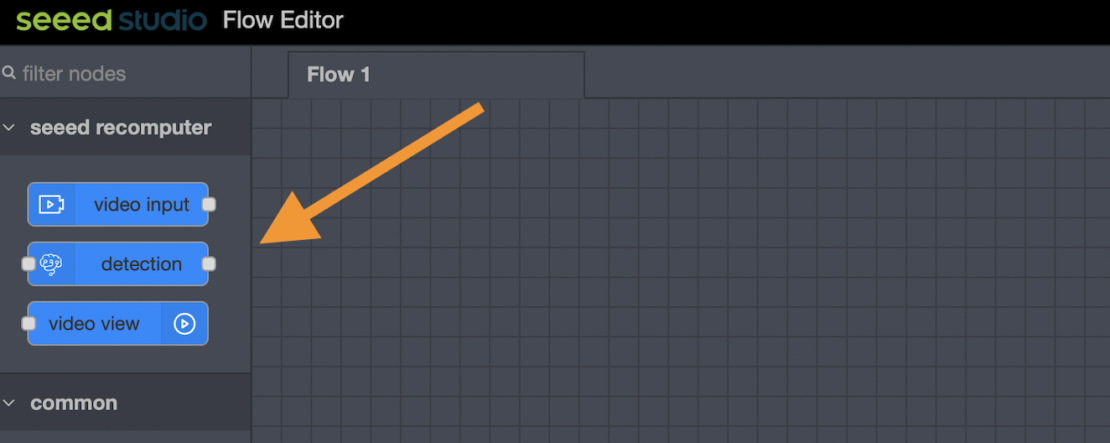 Seeed studio flow detection